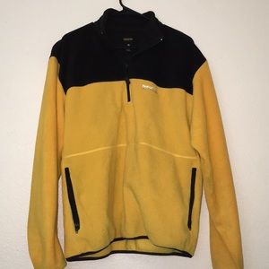 Fleece zip pullover